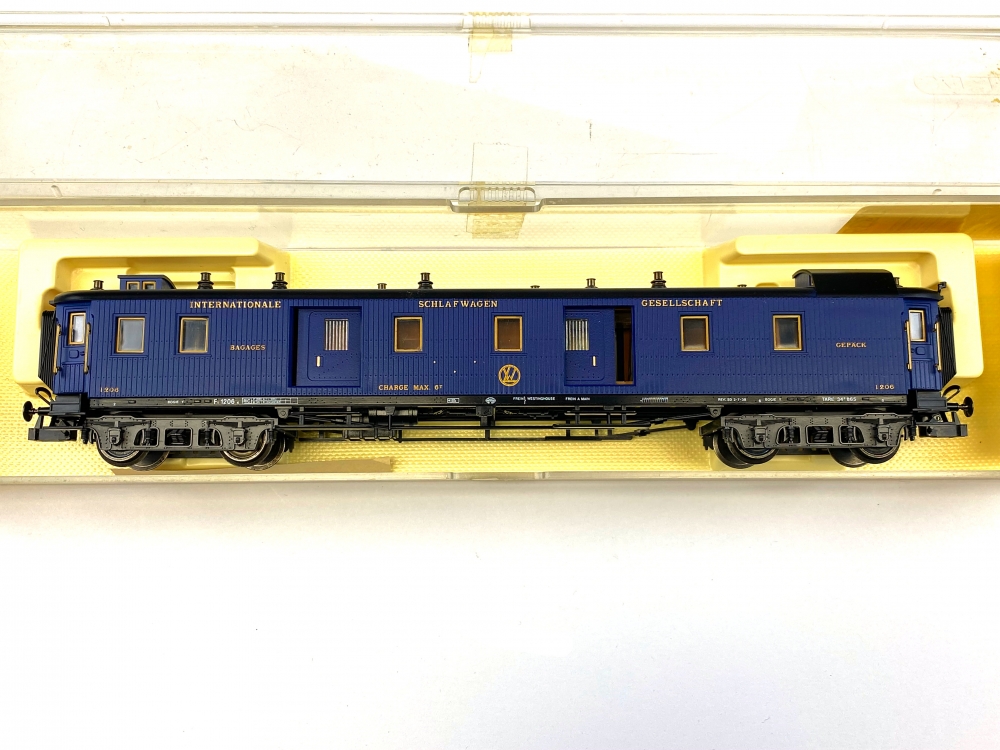 Bild 1 von H0 DC TRIX EXPRESS 33397 - Packwagen - Orient Express - CIWL - Ep. II