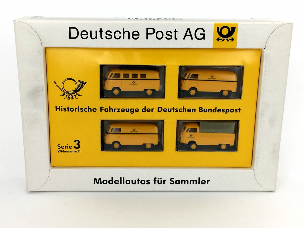 Bild 1 von H0 BREKINA - Deutsche Post Serie 3 - Historische Fahrzeuge der Deutschen Bundespost
