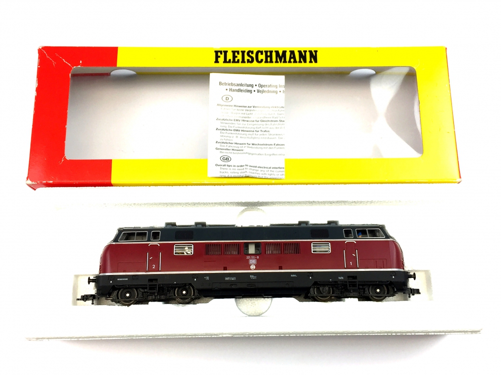 Bild 1 von H0 DC FLEISCHMANN 4235 - V 200 Diesellokomotive BR 221 - DB - Ep. IV - DSS