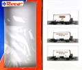 H0 DC ROCO 44049 - 3 Güterwagen im Set 