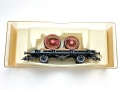 Bild 2 von H0 DC FLEISCHMANN 96 5218 K - Flachwagen mit Radsatz Transport - DRG