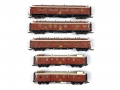 H0 DC LILIPUT 860 - 5-tlg. Wagen-Set Orient Express - CIWL