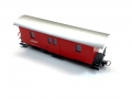 Bild 1 von H0m DC BEMO 3265 128 - Gepäckwagen - RhB