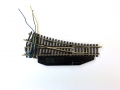 H0 MÄRKLIN 2263 - K-Gleis Weiche Rechts 22,5° mit Antrieb u. Laterne - aus Weichenpaar-Set 2261