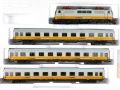 Bild 1 von H0 DC ROCO 43047 - 4-tlg. Lufthansa-Airport-Express mit BR 111 - DB - Version Stuttgart