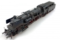 H0 DC LILIPUT 40 94 - Dampflokomotive BR 018 - DB - handgealtert - patiniert