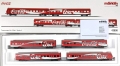H0 AC MÄRKLIN 43890 - S-Bahn Personenwagen-Set Coca Cola - DB - Ep. V