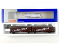 H0 DC ROCO 46121 - 2-tlg. Set Güterwagen - DB - Ep. III - Stückgut Schnellverkehr