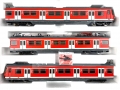 H0 DC ROCO 63007 - 3-tlg. S-Bahn Triebwagenzug BR ET 420 - DB - Ep. V - DSS