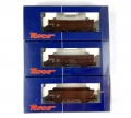 Bild 1 von H0 DC ROCO 45957 - offene Güterwagen-Set - ÖBB - Ep. IV