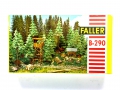H0 FALLER 290 - Hochsitz mit Bäumen und Futterkrippe