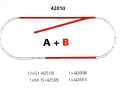 Bild 2 von H0 ROCO 42010 - RocoLine Gleisset B - mit Bettung