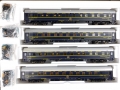 H0 DC ROCO 44050 - 4-tlg. Schlafwagen-Set - CIWL - Orient-Express
