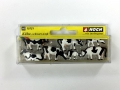 H0 NOCH 15721 - Figuren - Kühe, schwarz-weiß