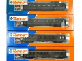 Bild 1 von H0 DC ROCO 44530 44531 44532 44533 - Wagen-Set Württemberger Schnellzugwagen - DRG - Ep. II