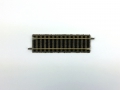 H0 FLEISCHMANN 6103 - Halbes Gerades Gleis 100 mm  / (Qualität) B - mit Gebrauchsspuren