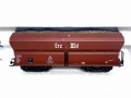 Bild 2 von H0 DC ROCO 67708 - Selbstentladewagen - Erz IIId - DB - Ep. III