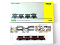 Bild 1 von H0 DC TRIX 24333 - Wagen-Set Autotransportwagen mit 8 Pkw 