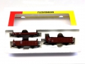 H0 DC FLEISCHMANN 91 5214 K - 3-tlg. Güterwagen Set - DB