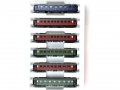 Bild 2 von H0 DC ROCO 44006 - 6-tlg. Württemberger Wagen-Set - K.W.St.E. - Ep. I