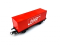 H0 DC ROCO - Containerwagen - Coca Cola - Karstadt