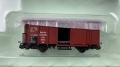 Bild 2 von H0e DC LILIPUT L294206 - gedeckter Güterwagen mit Bremserhaus - DR - Ep. II