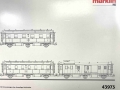 Bild 5 von H0 AC MÄRKLIN 43973 - Set Personenwagen der ehemaligen Reichsbahn - DRG - Ep. II