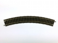 H0 FLEISCHMANN 6120 - Gebogenes Gleis 36°, Radius 356,5 mm, R1  / (Qualität) B - mit Gebrauchsspuren