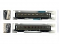 Bild 2 von H0 DC ROCO 44530 44531 44532 44533 - Wagen-Set Württemberger Schnellzugwagen - DRG - Ep. II