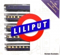 Bild 1 von H0 DC LILIPUT 821 - 5-tlg. Wagen-Set - DB - Rheingold