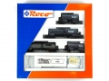 H0 DC ROCO 44021 - 4-tlg. Kesselwagen Set BASF - DB - Ep. III