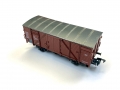 Bild 1 von H0 DC ROCO - gedeckter Güterwagen - DB