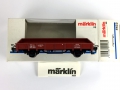 H0 AC MÄRKLIN 4423 - Niederbordwagen Kklm 505 der DB - Ep. III