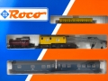 Bild 2 von H0 DC ROCO 41057 - Hilfszug mit Diesellok BR 333, Kranwagen + Begleitwagen - Köf