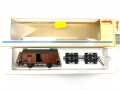 H0 AC MÄRKLIN 46821 - Straßenroller mit gedecktem Güterwagen - DRG - Ep. II