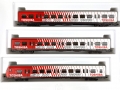 Bild 1 von H0 DC ROCO 44020 - 3-tlg. S-Bahn Wagen-Set 