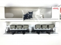 H0 AC MÄRKLIN 48943 - Behältertragwagen von Haus zu Haus - DB